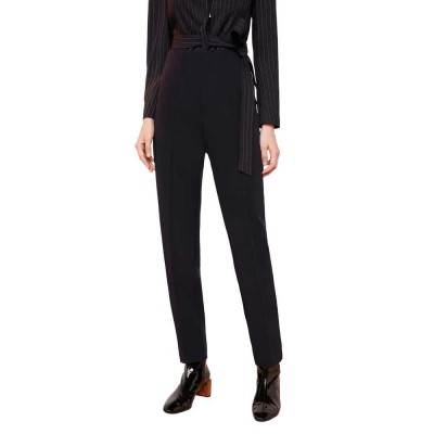 панталони,дамски,панталони,lily,black,loose,haren,pants,navy,blue,(blue)