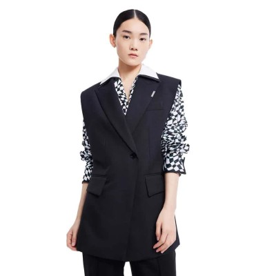 елек,дамски,сака,lily,niche,waistcoat,black