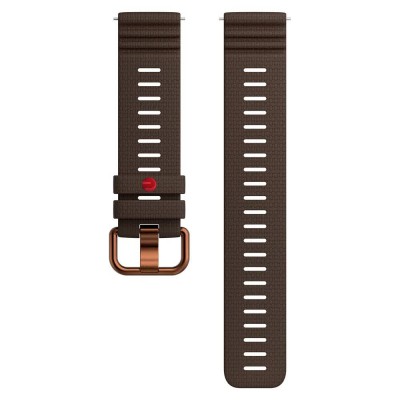 други,аксесоари,polar,wristband,22,mm,silicone,strap,brown,(brown)