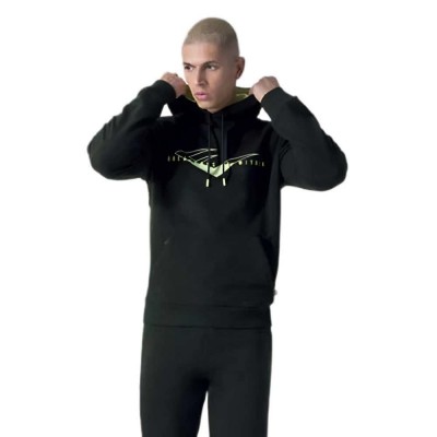 суичър,мъжки,пуловери,everlast,hoodie,black,(petroleum,green)