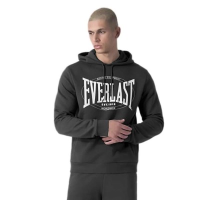 суичър,мъжки,пуловери,everlast,with,logo,hoodie,grey,(grey,melange)