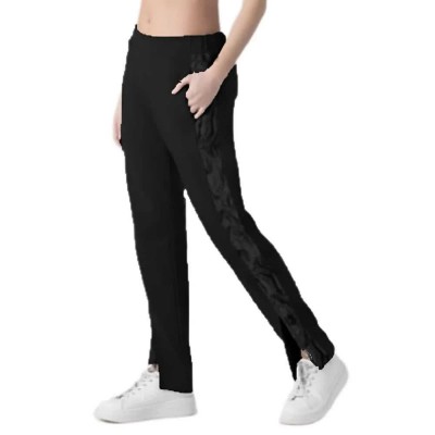 анцуг,дамски,панталони,everlast,with,side,tapes,sweat,pants,black,(black)