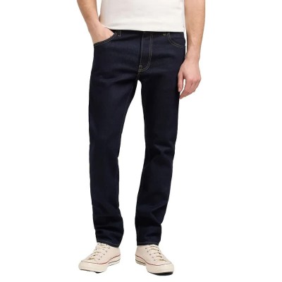 дънки,мъжки,панталони,lee,rider,straight,fit,jeans,rinse,raine,(blue)