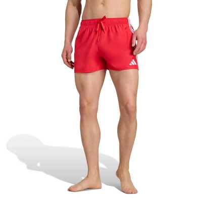 бански,гащета,мъжки,бански,костюми,adidas,3,stripes,3´´,swimming,shorts,red,(pure,ruby,white)