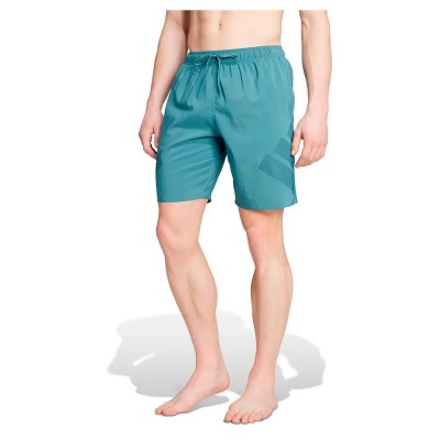 бански,гащета,мъжки,бански,костюми,adidas,big,bars,8´´,swimming,shorts,preloved,teal,aurora,ivy,(blue)