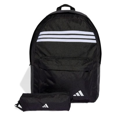 раница,раници,adidas,classic,3,stripes,horizontal,27l,backpack,black,(black,white,white)