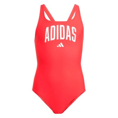 бански,костюм,детски,бански,костюми,adidas,collegiate,v,back,swimsuit,pure,ruby,white,(red)