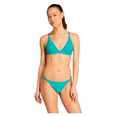 дамски,бански,костюми,adidas,iconisea,ribbed,padded,triangle,bikini,top,blue,(pure,teal)