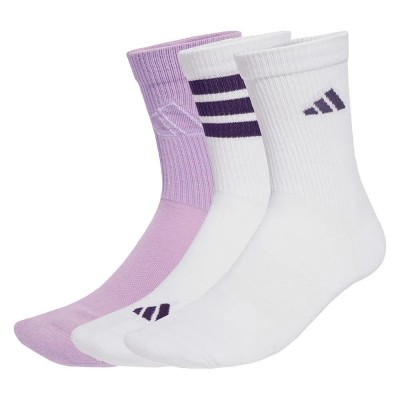 чорапи,мъжки,чорапи,adidas,logo,crew,socks,3,units,white,purple,(white,aurora,plum,preloved,violet,powder,plum)