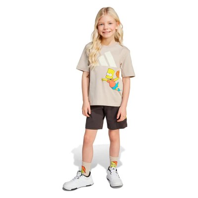 детски,екипи,детски,облекла,за,момчета,adidas,the,simpsons,tee,set,wonder,beige,(beige)