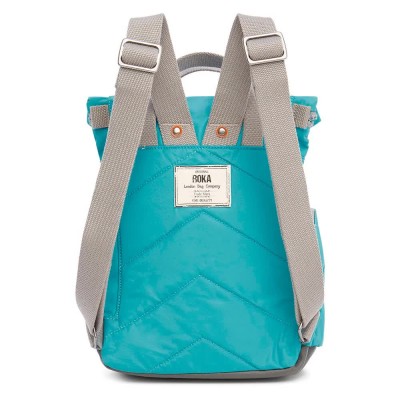 раница,раници,roka,london,canfield,b,recycled,nylon,backpack,petrol,(blue)