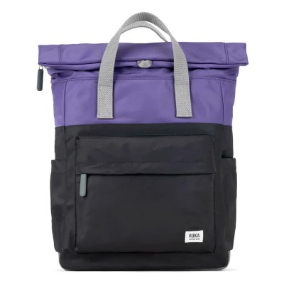 раница,раници,roka,london,canfield,b,two,tone,recycled,nylon,backpack,purple