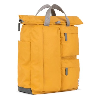 раница,раници,roka,london,waterhouse,recycled,canvas,backpack,flax,(yellow)
