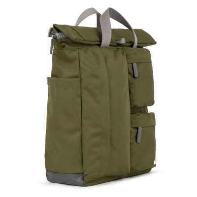 раница,раници,roka,london,waterhouse,recycled,canvas,backpack,moss,(green)