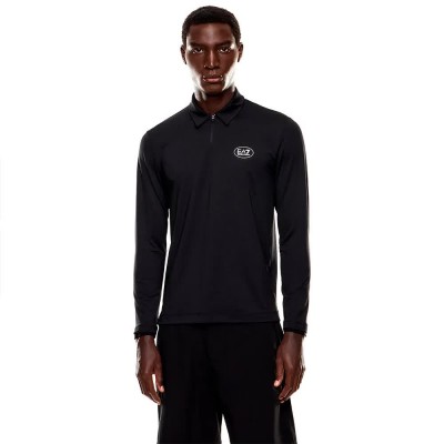 мъжки,блузи,с,яка,ea7,emporio,armani,golf,pro,pl,st,long,sleeve,polo,black