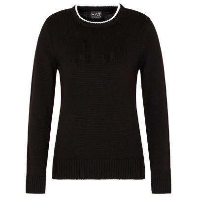 блуза,дамски,пуловери,дамски,плетени,дрехи,ea7,emporio,armani,train,apres,ski,sweater,black,white,alyssu