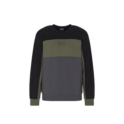 блуза,мъжки,пуловери,ea7,emporio,armani,train,athletic,colour,block,copl,sweatshirt,green,(green)