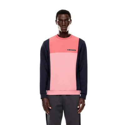 блуза,мъжки,пуловери,ea7,emporio,armani,train,athletic,colour,block,nylon,sweatshirt,pink,(mineral,red)
