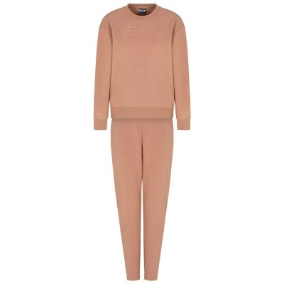 анцуг,дамски,анцузи,ea7,emporio,armani,train,ch,maxi,logo,tracksuit,brownie,(brown)