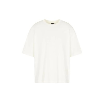 тениска,мъжки,тениски,ea7,emporio,armani,train,core,crop,short,sleeve,t,shirt,beige,(cream)