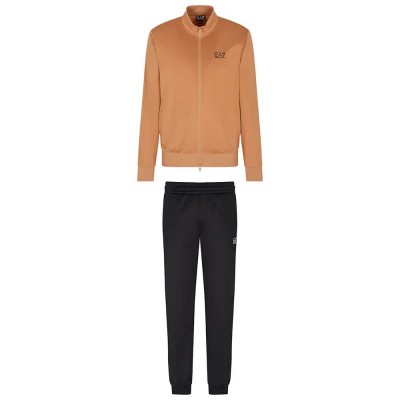 анцуг,мъжки,анцузи,ea7,emporio,armani,train,core,id,ch,pl,cc,tracksuit,beige,black,(beige,black)