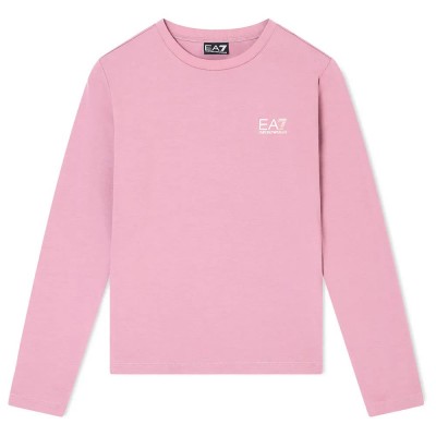 тениска,детски,тениски,ea7,emporio,armani,train,core,id,long,sleeve,t,shirt,pink