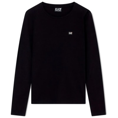 тениска,дамски,тениски,ea7,emporio,armani,train,core,long,sleeve,t,shirt,black