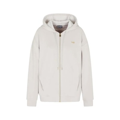 блуза,дамски,блузи,ea7,emporio,armani,train,core,relax,full,zip,sweatshirt,beige,(blue)
