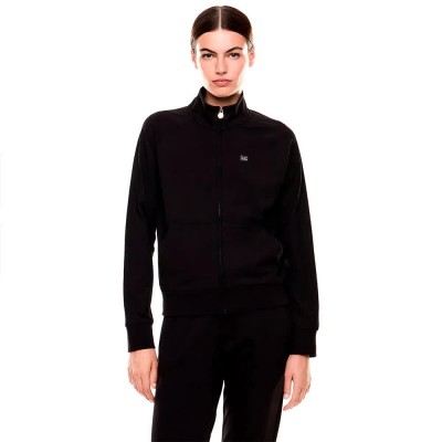 блуза,дамски,блузи,ea7,emporio,armani,train,core,lady,full,zip,sweatshirt,black,(black)