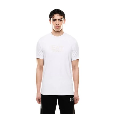 тениска,мъжки,тениски,дамски,тениски,ea7,emporio,armani,train,gold,label,big,logo,vi,pa,short,sleeve,t,shirt,white,(white)