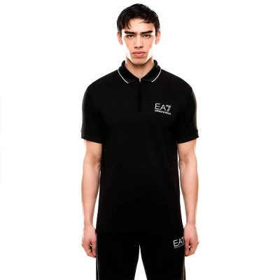 мъжки,блузи,с,яка,ea7,emporio,armani,train,gold,label,short,sleeve,polo,black,(black)