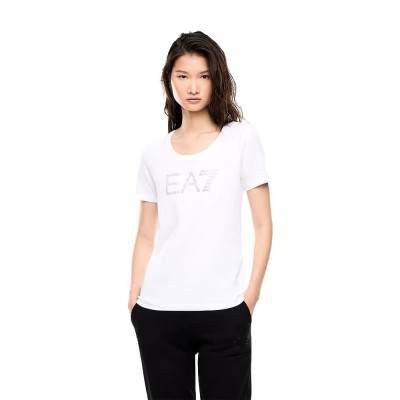 тениска,мъжки,тениски,дамски,тениски,ea7,emporio,armani,train,logo,series,rn,fancy,strass,short,sleeve,t,shirt,white,(white)