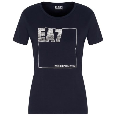 тениска,дамски,тениски,ea7,emporio,armani,train,logo,series,squared,logo,crossover,short,sleeve,t,shirt,blue,(navy)