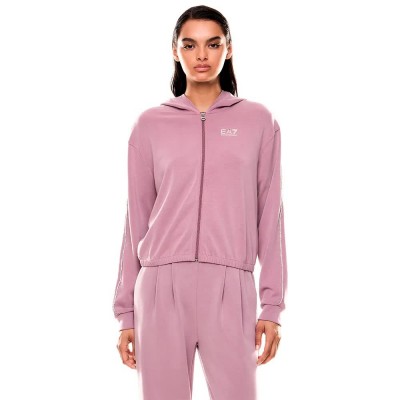 блуза,дамски,блузи,ea7,emporio,armani,train,precious,full,zip,sweatshirt,pink,(pink)