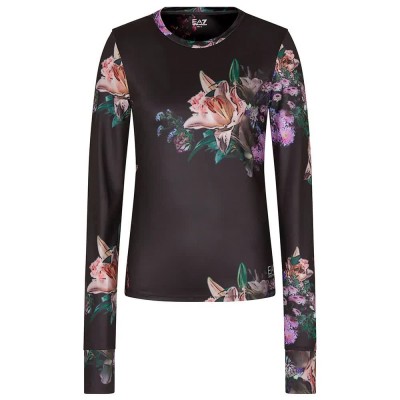 тениска,дамски,тениски,ea7,emporio,armani,train,urban,escape,tech,long,sleeve,t,shirt,fancyblacklowers,(black)