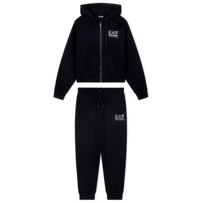 анцуг,дамски,анцузи,ea7,emporio,armani,train,visibility,ch,br,tracksuit,black,(black,gold)