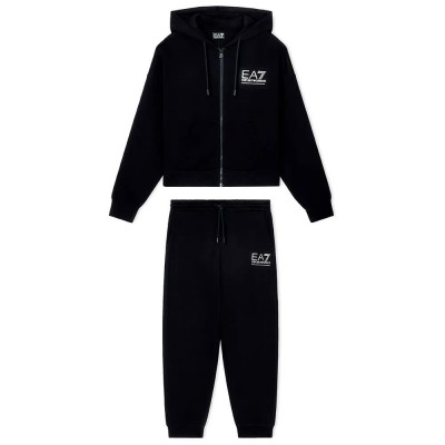 анцуг,дамски,анцузи,ea7,emporio,armani,train,visibility,ch,br,tracksuit,black,silver