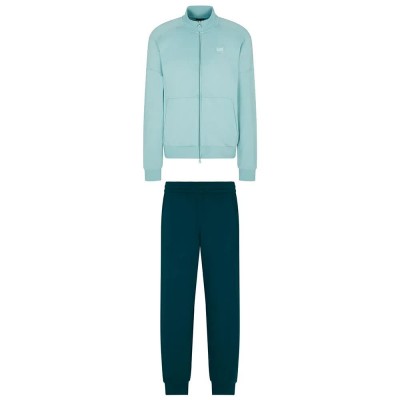 анцуг,мъжки,анцузи,ea7,emporio,armani,train,visibility,ch,coft,tracksuit,light,blue,dark,gree,(blue)