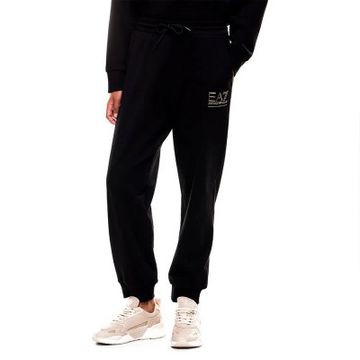анцуг,дамски,панталони,ea7,emporio,armani,train,visibility,ch,sweat,pants,black,(black,gold)