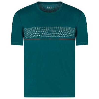 тениска,мъжки,тениски,ea7,emporio,armani,vigor,7,big,logo,short,sleeve,t,shirt,green,green,(green)