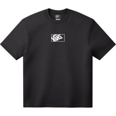 тениска,мъжки,тениски,vans,blocked,box,loose,short,sleeve,t,shirt,black