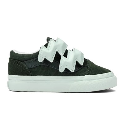 маратонки,детски,маратонки,vans,old,skool,v,bolt,strap,trainers,green,(dried,kelp)