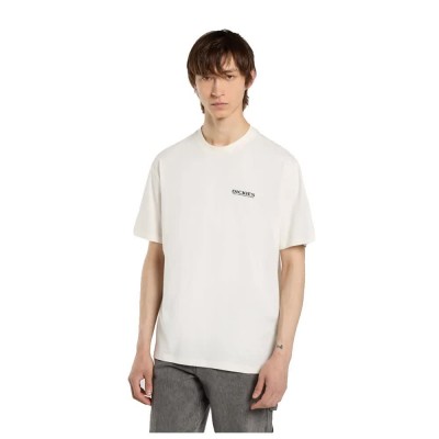 тениска,мъжки,тениски,dickies,burns,short,sleeve,t,shirt,egret,(white)