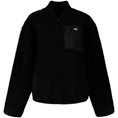 яке,дамски,якета,и,палта,dickies,central,sherpa,bomber,jacket,black,(black)