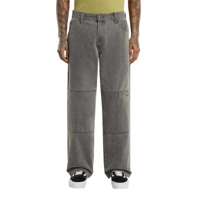дънки,мъжки,панталони,dickies,double,knee,jeans,grey,wash,tinted,(grey)