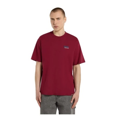 тениска,мъжки,тениски,дамски,тениски,dickies,flag,short,sleeve,t,shirt,red,(tibetan,red)