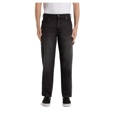 дънки,мъжки,панталони,dickies,garyville,jeans,black,wash,faded,(black)