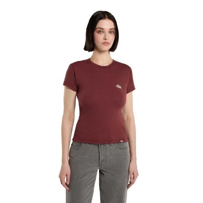 тениска,дамски,тениски,dickies,gladeville,short,sleeve,t,shirt,andorra,(red)