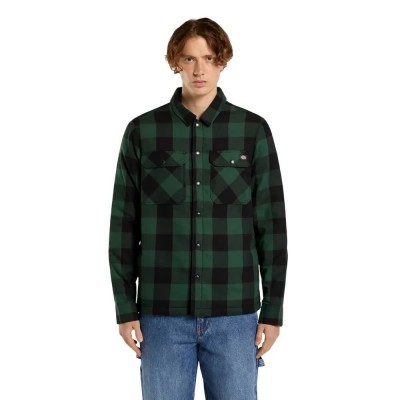 риза,с,дълъг,ръкав,мъжки,ризи,dickies,lined,sacramento,long,sleeve,shirt,pine,needle,green,(green)