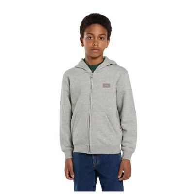 блуза,детски,блузи,dickies,oakport,full,zip,sweatshirt,heather,gray,(grey)